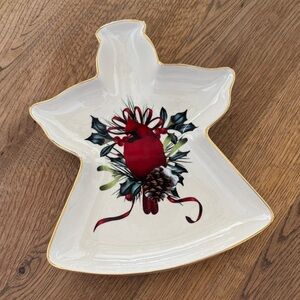 Lenox Winter Greetings angel Candy Dish